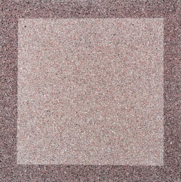 Çerçeve Desen Kumlamalı Terrazzo Karo