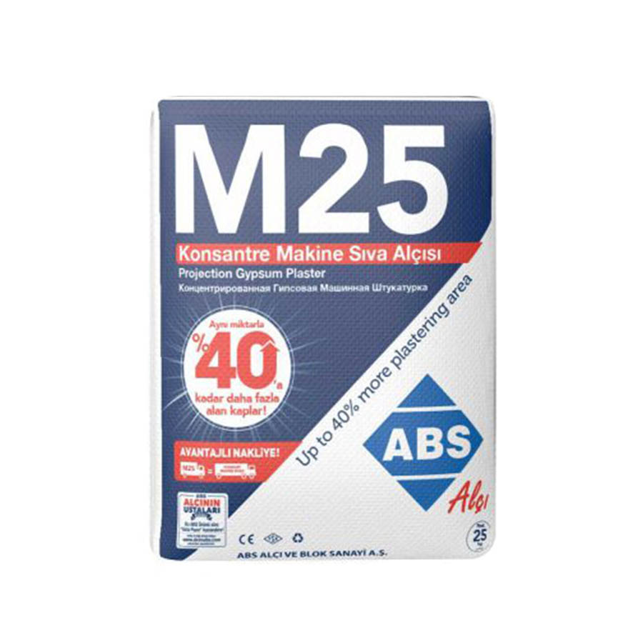 M25 Konsantre Makine Sıva Alçısı