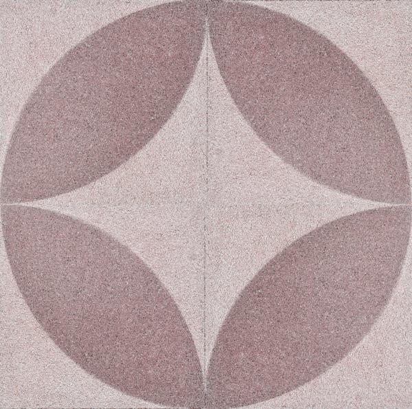 Star Desen Kumlamalı Terrazzo Karo