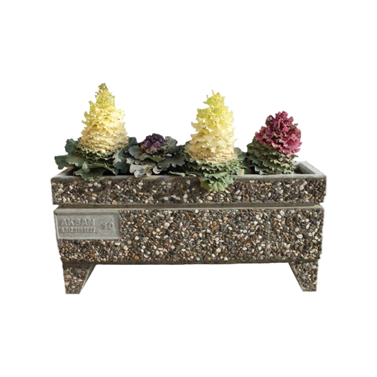 Washbeton Bahçe Çiçekliği 30*100